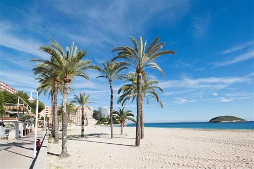 Est1-Spaciouss Appartment In The Beach, Bbq, Downtonwn, Parking, Fast Wifi Fibre Roses Bagian luar foto